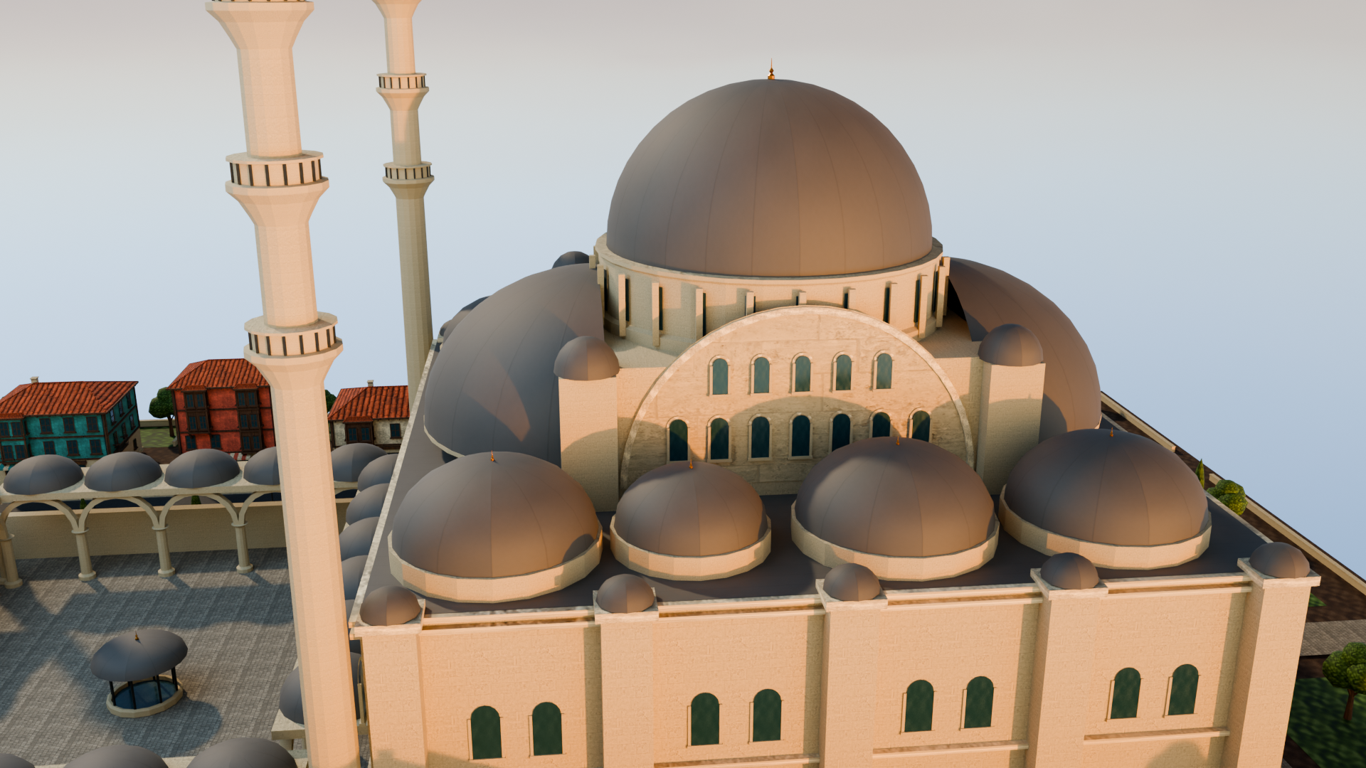 Aerial roofline preview